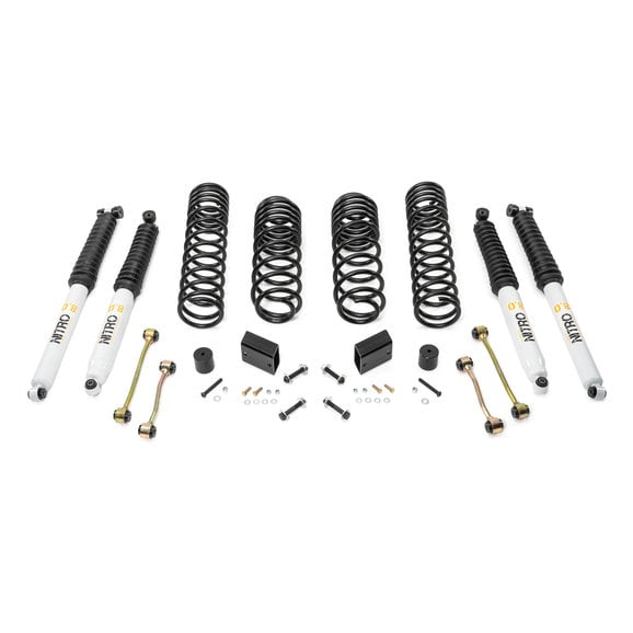 Quadratec  Maximum Duty 2.5in Coil Spring Suspension Lift Kit for 18-23 Jeep Wrangler JL 2-Door