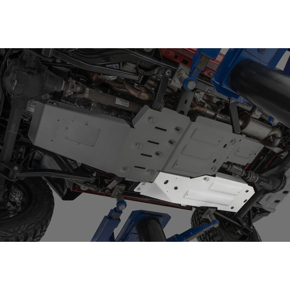 Quadratec Aluminum Modular Fuel Tank Skid Plate For 07 18 Jeep