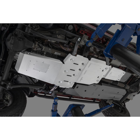 Quadratec Aluminum Modular Engine & Transmission, Transfer Case and Rear Transfer Case Skid Plates Quadratec Aluminum Modular Engine & Transmission, Transfer Case and Rear Transfer Case Skid Plates for 07-18 Jeep Wrangler Unlimited JK