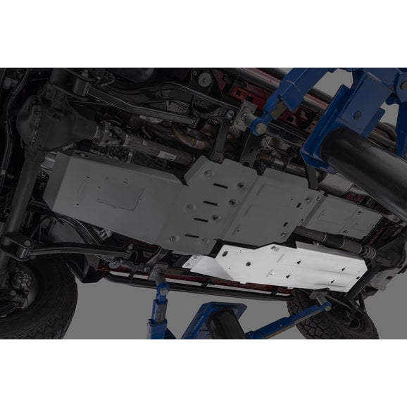 Quadratec Aluminum Modular Fuel Tank Skid Plate for 07-18 Jeep Wrangler  Unlimited JK | Quadratec