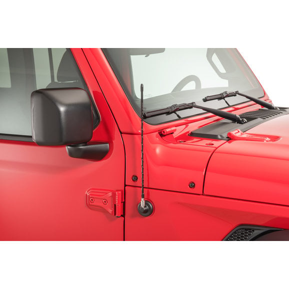 Liberty Radio Antenna 13-inch for 2007-2018 Jeep Wrangler JK JL Replaces# A1J-JEP17，5064351AB Flexible Rubber Antenna 