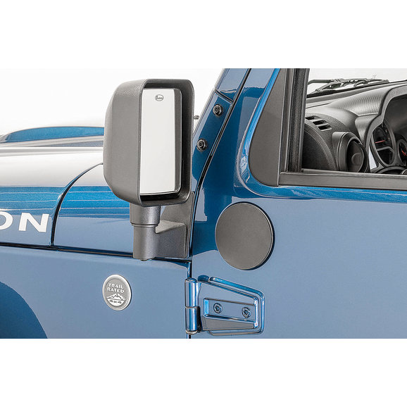 Quadratec Replacement Mirror Head Kit with Mirror Relocation Bracket Quadratec Replacement Mirror Head Kit with Mirror Relocation Bracket for 07-18 Jeep Wrangler JK