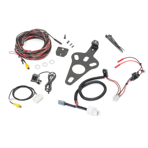 Quadratec  Spare Tire Mount Backup Camera for 07-18 Jeep Wrangler JK