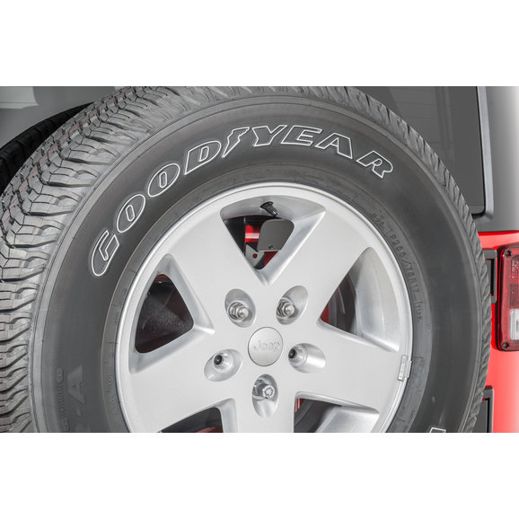 Quadratec Rear Camera Spare Tire Bracket Quadratec Rear Camera Spare Tire Bracket for 87-18 Jeep Wranglers