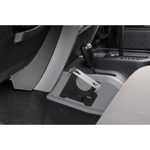 Quadratec CB Radio Mounting Bracket Quadratec CB Radio Mounting Bracket for 07-10 Jeep Wrangler JK with Factory Center Console