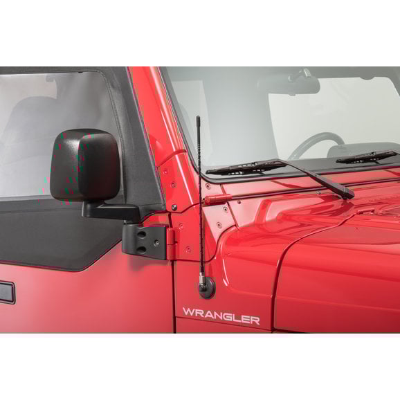 Quadratec 16" Hi Performance AM/FM Stubby Antenna Quadratec 16" Hi Performance AM/FM Stubby Antenna for 87-06 Jeep Wrangler YJ & TJ