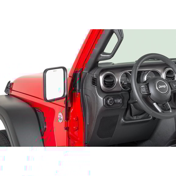Quadratec Adventure Mirrors Quadratec Adventure Mirrors for 76-25 Jeep Wrangler JL, JK, TJ, YJ, CJ & Gladiator JT