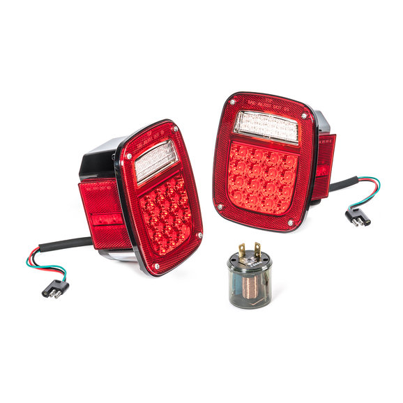 Quadratec LED Tail Light Kit Quadratec LED Tail Light Kit for 81-86 Jeep CJ-5, CJ-7 & CJ-8 Scrambler