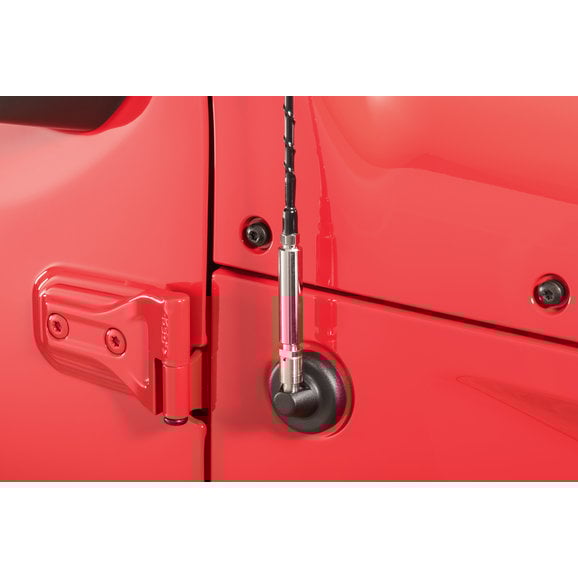 Quadratec Stainless Steel Quick Disconnect For CB Antennas & Trail Flags Quadratec Stainless Steel Quick Disconnect For CB Antennas & Trail Flags