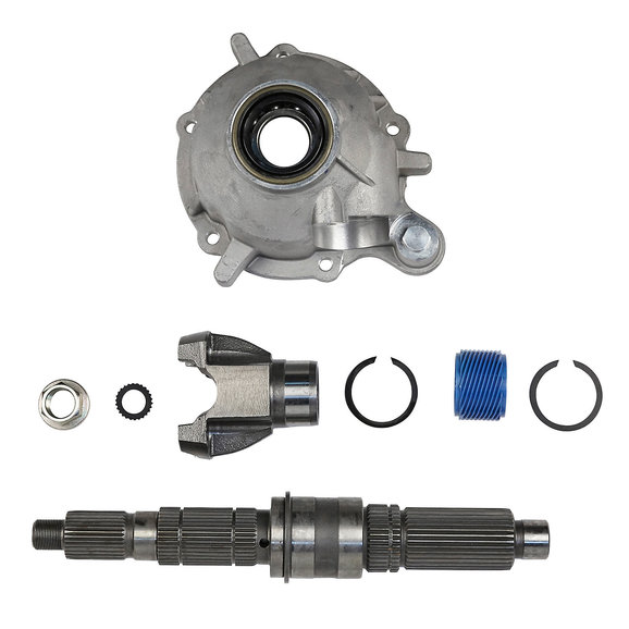 Rubicon Express Re1811 Heavy Duty Slip Yoke Eliminator Kit For 87 06 Jeep Wrangler Yj Tj Unlimited With Np231 Transfer Case Quadratec