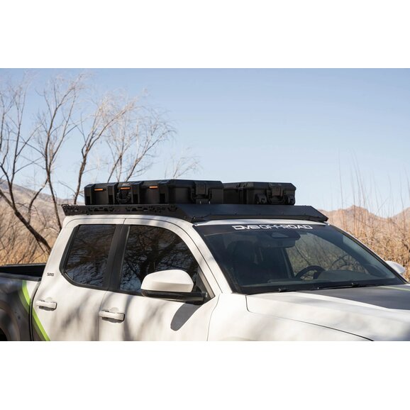 DV8 Toyota Tacoma Gen3 Double Cab Spec Series Roof Rack Install Wide DV8 Toyota Tacoma Gen3 Double Cab Spec Series Roof Rack Install Wide