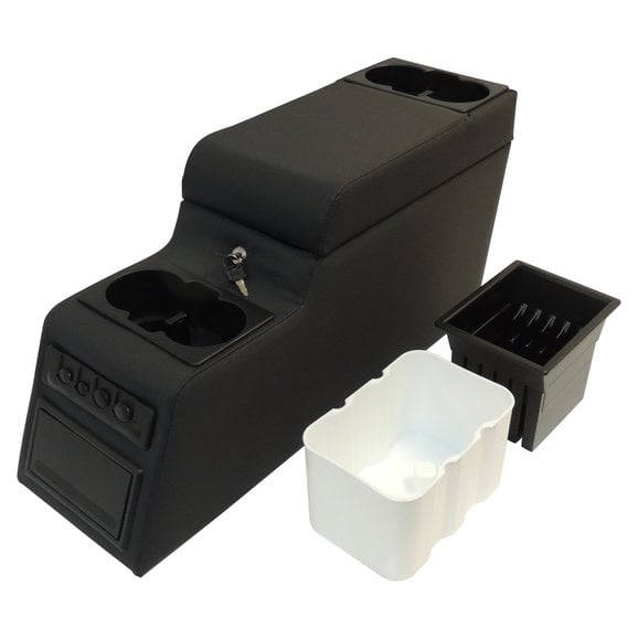 Crown Automotive Locking Center Console Crown Automotive Locking Center Console for 76-95 Jeep CJ and Wrangler YJ