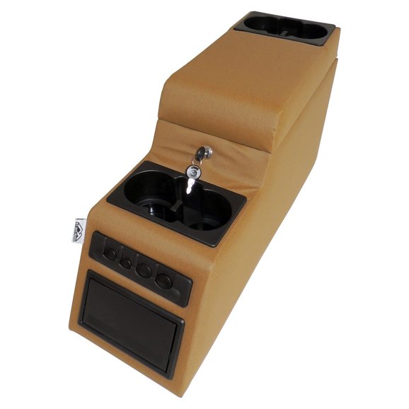 Crown Automotive  Locking Center Console  for 76-95 Jeep CJ and Wrangler YJ