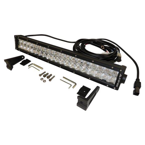 Crown Automotive Hood Mount Light Bar Kit Crown Automotive RT28091 Hood Mount Light Bar Kit for 97-06 Jeep Wrangler TJ and Unlimited