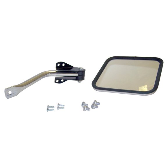 Crown Automotive Chrome Mirror Kit Crown Automotive  Chrome Mirror Kit for 55-95 Jeep CJ and Wrangler YJ