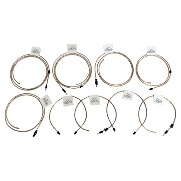 Crown Automotive Full Brake Line Set  Crown Automotive RT31055 Full Brake Line Set  for 99-04 Jeep Grand Cherokee WJ