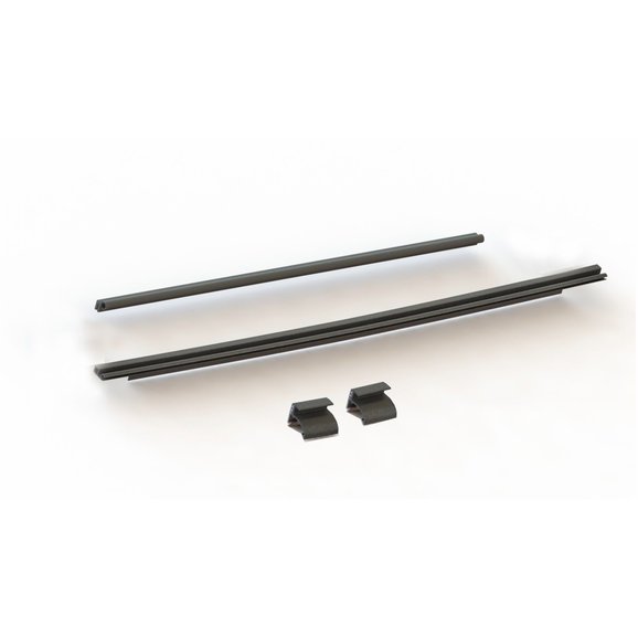 Rampage Products Tailgate Tonneau Bar Kit with Retainer Clips Rampage Products 87135 Tailgate Tonneau Bar Kit with Retainer Clips for 07-18 Jeep Wrangler JK