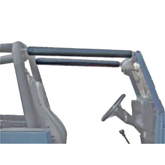 Rampage Products 769115 Roll Bar Pad and Cover Kit for Windshield