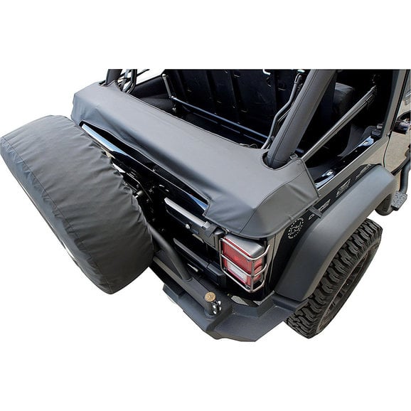Rampage Products Soft Top Storage Boot for Factory & Replacement Soft Tops in Black Diamond Rampage Products 960435 Soft Top Storage Boot for Factory & Replacement Soft Tops in Black Diamond for 07-18 Jeep Wrangler Unlimited JK 4-Door