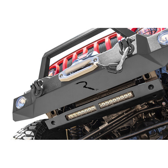 Rampage Products TrailCrawler Front Bumper Skid Plate Rampage Products  TrailCrawler Front Bumper Skid Plate for 18-19 Jeep Wrangler JL with Factory, TrailCrawler, or Most Aftermarket Front Bumpers