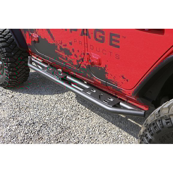 Rampage Products SRS Trailcrawler Steps Rampage Products 88735 SRS Trailcrawler Steps for 18-20 Jeep Wrangler JL Unlimited