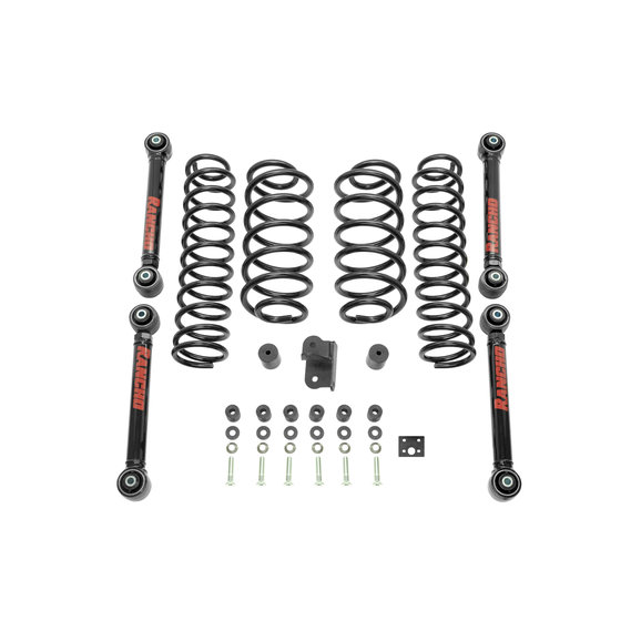 Rancho 2.5 Inch Sport Lift Kit Rancho 2.5 Inch Sport Lift Kit for 97-06 Jeep Wrangler TJ