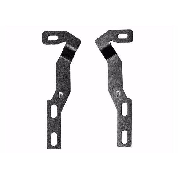RealTruck Go Rhino XE Hood Hinge Light Mounts RealTruck Go Rhino 732370T XE Hood Hinge Light Mounts for 16-23 Toyota Tacoma