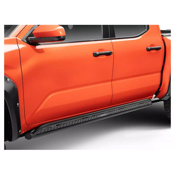 RealTruck Go Rhino Frame Mounted Sliders RealTruck Go Rhino Frame Mounted Sliders for 18-26 Toyota Tacoma Double Cab