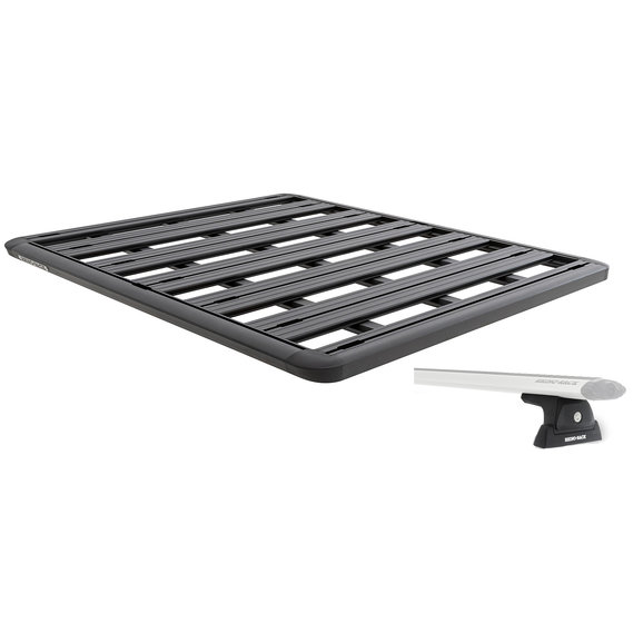 Rhino-Rack Pioneer Platform with Backbone System 48" x 56" Rhino-Rack  Pioneer Platform with Backbone System 48" x 56" for 20-22 Jeep Gladiator JT