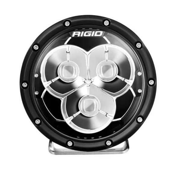 Rigid Industries 6 Inch 360-Series Laser Rigid Industries 36211 6 Inch 360-Series Laser with Precision Spot Optics and Amber Backlight