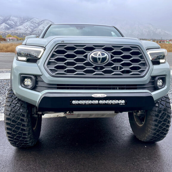 Rock Slide Engineering Front Bumper with Light Bar Rock Slide Engineering FB-F-100-TAC3 Front Bumper with Light Bar for 16-23 Toyota Tacoma