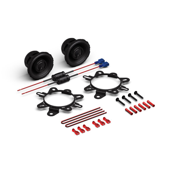 Rockford Fosgate Punch P1 2.5” 3-Way Coaxial Speaker Rockford Fosgate P1V2-25 Punch P1 2.5” 3-Way Coaxial Speaker for 16-26 Toyota Tacoma