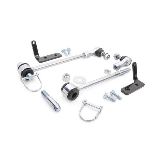 Rough Country  Front Sway Bar Quick Disconnects for 07-18 Jeep Wrangler JK