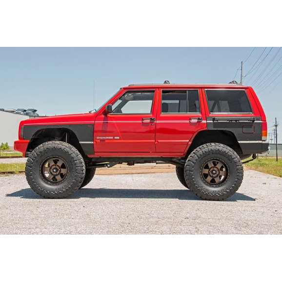 Rough Country 10577 Front Quarter Panel Armor for 84-96 Jeep