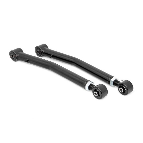 Rough Country Front Lower Adjustable Control Arms Rough Country 110601 Front Lower Adjustable Control Arms for 18-19 Jeep Wrangler JL