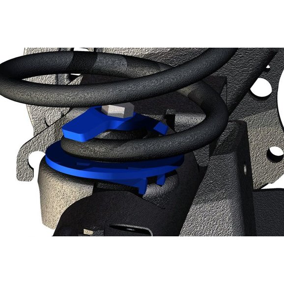 Rough Country 1113 Rear Coil Spring Correction Plates for 0718 Jeep