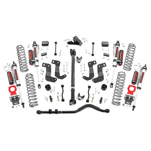 Rough Country  3.5in Suspension Lift Kit Stage 2 with Control Arm Drop  for 18-24 Jeep Wrangler JL Unlimited