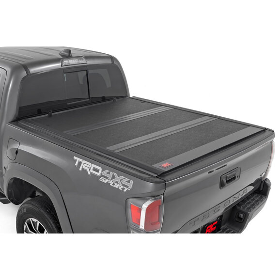 Rough Country Hard Low Profile Bed Cover Rough Country Hard Low Profile Bed Cover for 16-23 Toyota Tacoma