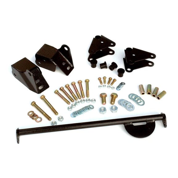 Rough Country Shackle Reversal Kit Rough Country 5059 Shackle Reversal Kit for 76-86 Jeep CJ