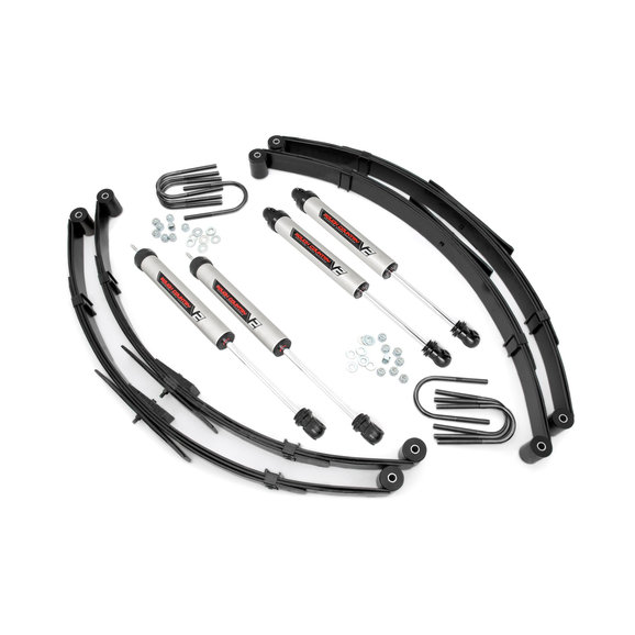 Rough Country  2.5in Suspension Lift Kit for 87-95 Jeep Wrangler YJ