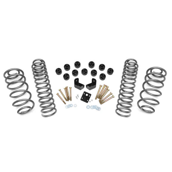 Rough Country 3.75in Combo Lift Kit Rough Country 3.75in Combo Lift Kit for 97-06 Jeep Wrangler TJ