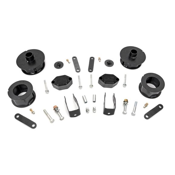 Rough Country 2.5in Spacer Lift Kit Rough Country 656 2.5in Spacer Lift Kit for 07-18 Jeep Wrangler JK