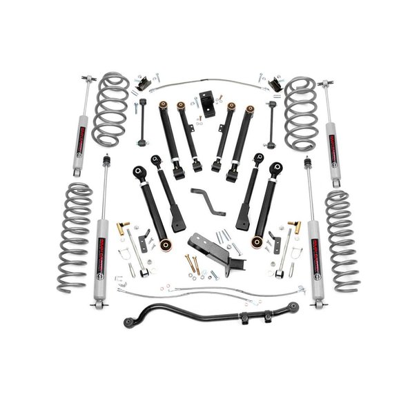 Rough Country 6in X-Series Suspension Lift Kit Rough Country 66220 6in X-Series Suspension Lift Kit for 97-06 Jeep Wrangler TJ