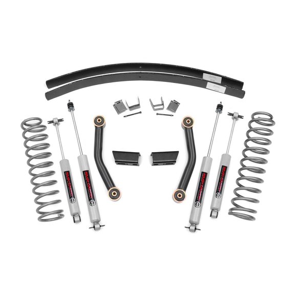 Rough Country 3in Series II Suspension Lift Kit Rough Country 3in Series II Suspension Lift Kit for 84-01 Jeep Cherokee XJ