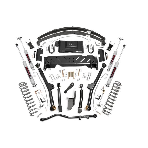 Rough Country 6.5in Long Arm Suspension Lift Kit Rough Country 6.5in Long Arm Suspension Lift Kit for 84-01 Jeep Cherokee XJ