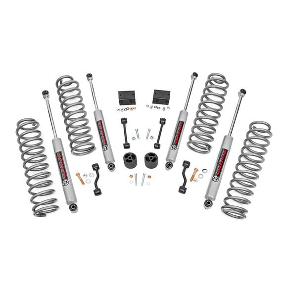 Rough Country 2.5in Suspension Lift Kit Rough Country 2.5in Suspension Lift Kit for 18-24 Jeep Wrangler JL Unlimited