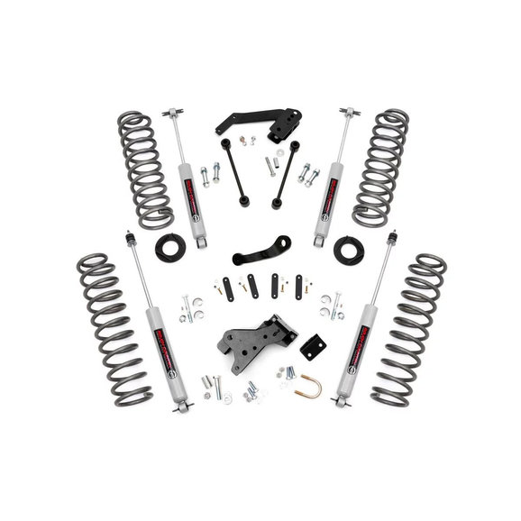 Rough Country 4in Suspension Lift Kit Rough Country 4in Suspension Lift Kit for 07-18 Jeep Wrangler JK