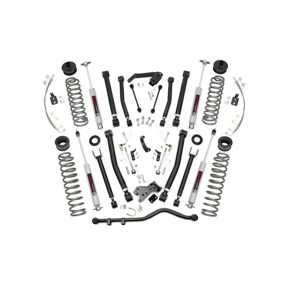 Rough Country 6in X-Series Suspension and Spacer Lift Kit Rough Country 68422 6in X-Series Suspension and Spacer Lift Kit for 07-18 Jeep Wrangler JK
