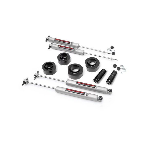 Rough Country 1.5in Spacer Lift Kit Rough Country 68530 1.5in Spacer Lift Kit for 93-98 Jeep Grand Cherokee ZJ