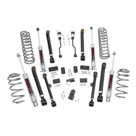 Rough Country 4in X-Series Suspension Lift Kit Rough Country 68820 4in X-Series Suspension Lift Kit for 93-98 Jeep Grand Cherokee ZJ